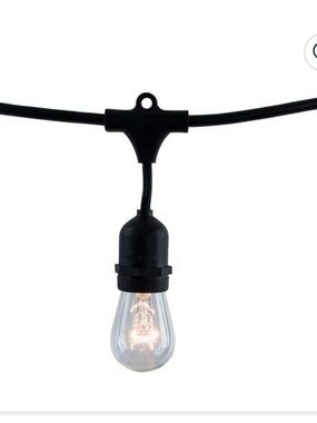 LED Outdoor String Light Kit - Warm White